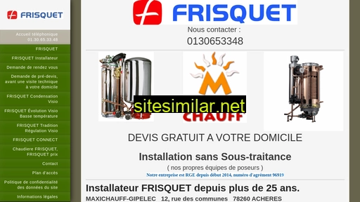 installateur-frisquet.com alternative sites