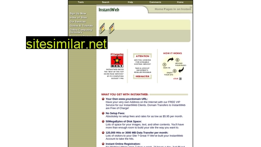 instantweb.com alternative sites