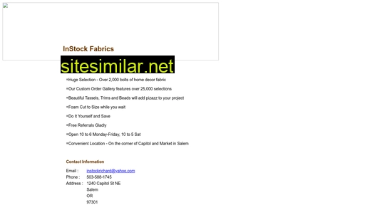 instock-fabrics.com alternative sites