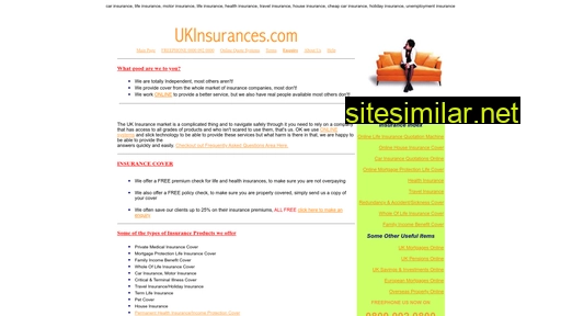 insurancesuk.com alternative sites