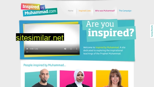inspiredbymuhammad.com alternative sites