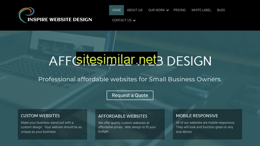 inspirewebsitedesign.com alternative sites