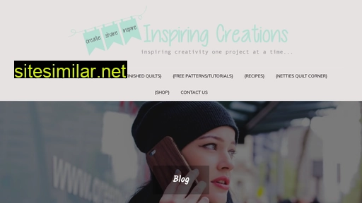 inspiringcreationsblog.com alternative sites
