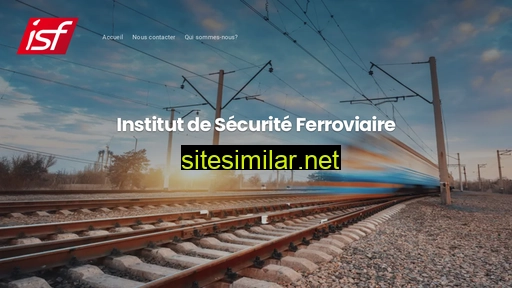 institut-securite-ferroviaire.com alternative sites