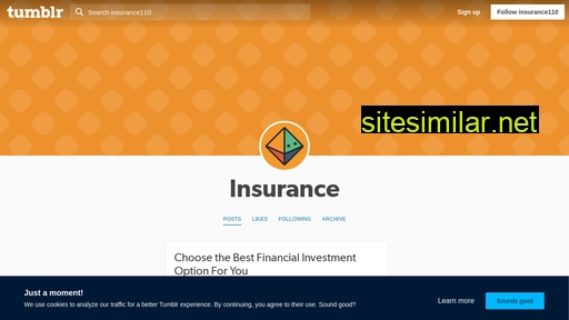 insurance110.tumblr.com alternative sites