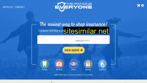 insuranceforeveryone.com alternative sites