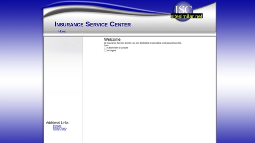 insuranceservicecenter.com alternative sites