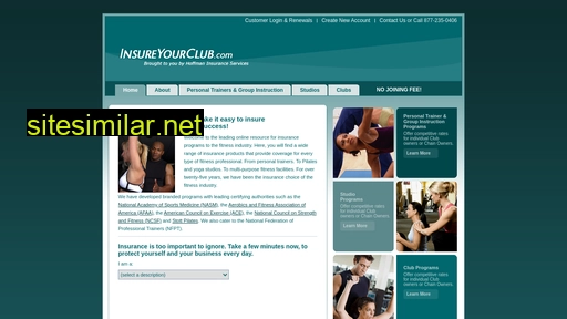 insureyourclub.com alternative sites