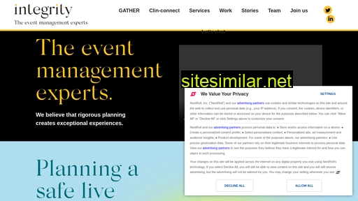 integrity-events.com alternative sites