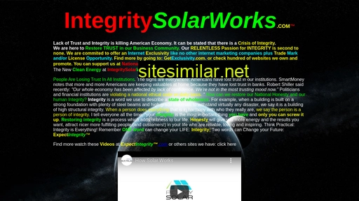 Integritysolarworks similar sites