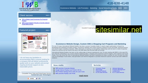 internationalwebsitebuilders.com alternative sites