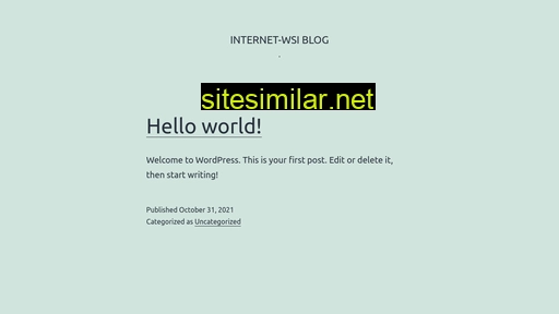 internet-wsi.com alternative sites