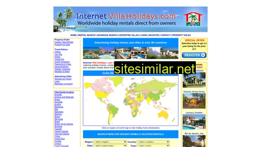 Internetvillaholidays similar sites