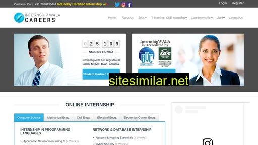 internshipwala.com alternative sites