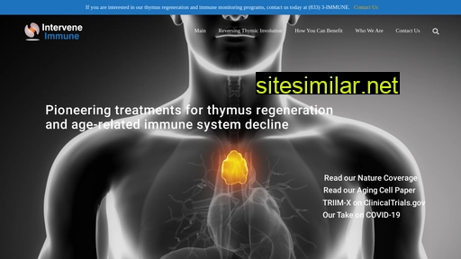 interveneimmune.com alternative sites