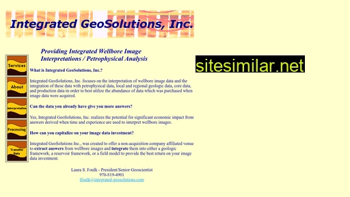 Integrated-geosolutions similar sites