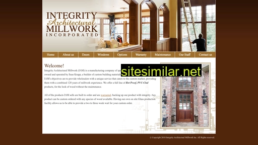 integrityarchitecturalmillwork.com alternative sites
