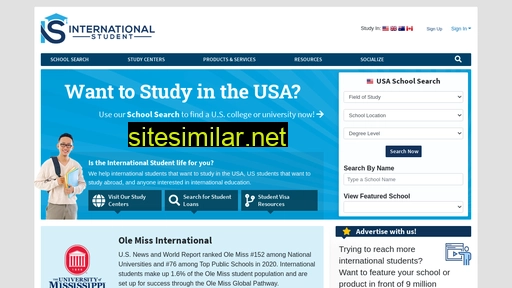 internationalstudent.com alternative sites