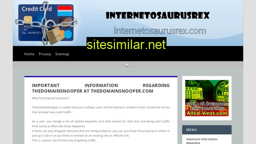 internetosaurusrex.com alternative sites