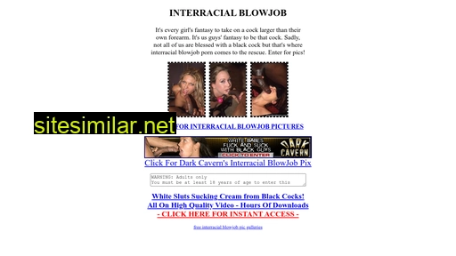 interracial-blowjob1.com alternative sites