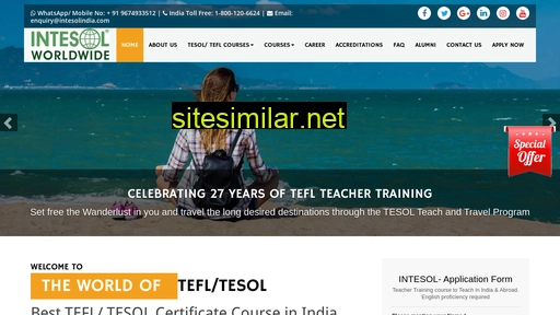 intesolindia.com alternative sites