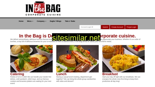 inthebag-lunches.com alternative sites