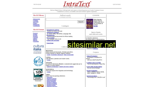 Intratext similar sites