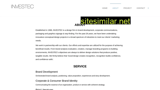 investecdesign.com alternative sites