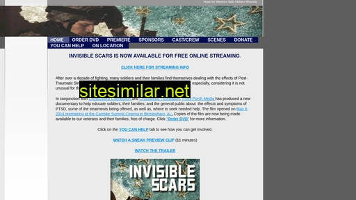 invisiblescarsmovie.com alternative sites