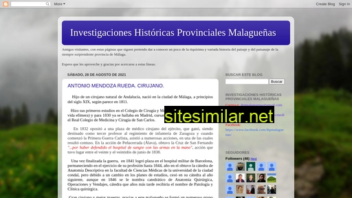 investigacionesprovincialesmalaguenas.blogspot.com alternative sites