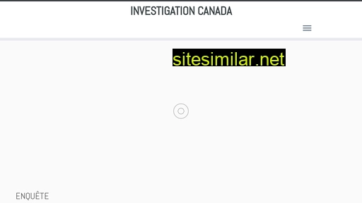 investigationocanada.com alternative sites