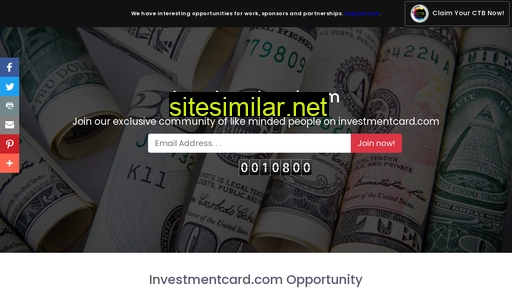 investmentcard.com alternative sites