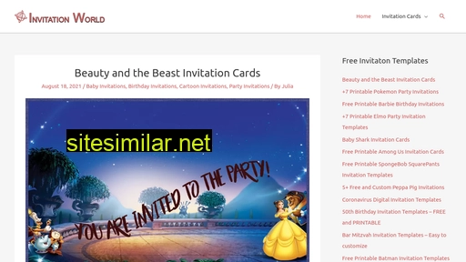 Invitation-world similar sites