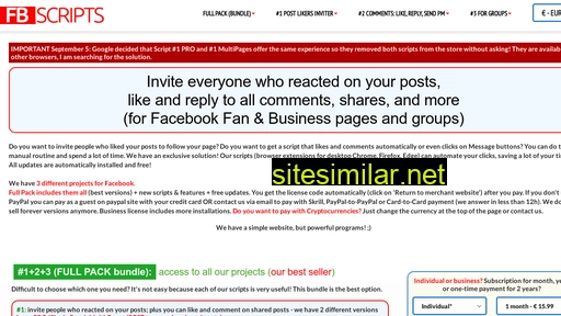 Invitelikecomment similar sites