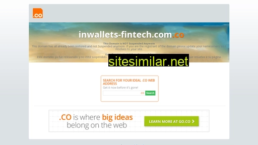 inwallets-fintech.com alternative sites