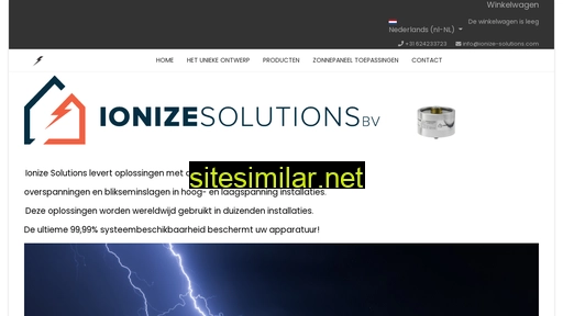 Ionize-solutions similar sites