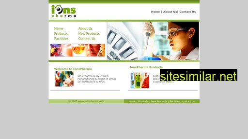 ionspharma.com alternative sites