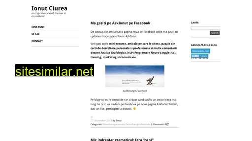 ionut-ciurea.com alternative sites