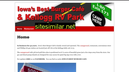 iowasbestburgercafe.com alternative sites