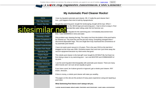 i-love-my-aquabot-automatic-pool-cleaner.com alternative sites