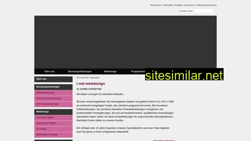 I-net-webdesign similar sites