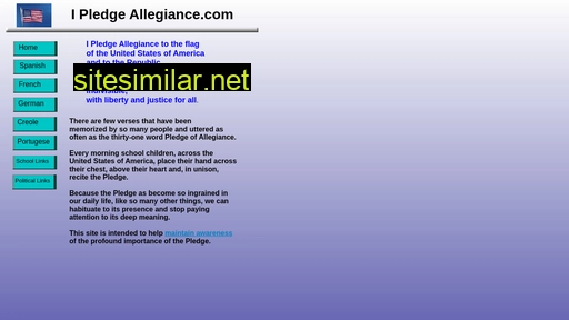 ipledgeallegiance.com alternative sites