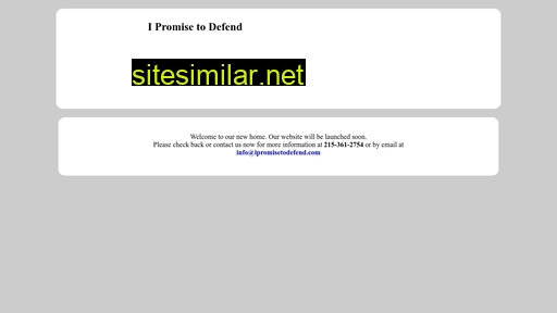 ipromisetodefend.com alternative sites
