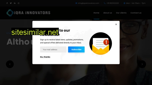 iqrainnovators.com alternative sites