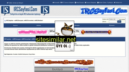 ircsayfasi.com alternative sites