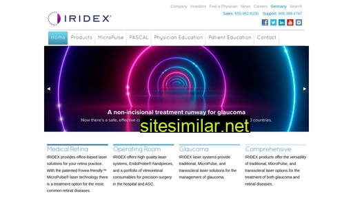 iridex.com alternative sites