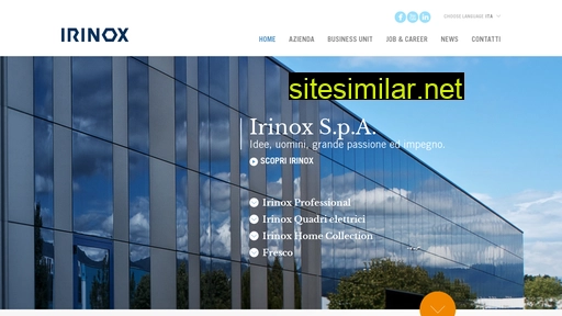 irinox.com alternative sites