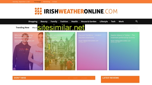 Irishweatheronline similar sites
