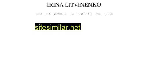 Irinalitvinenko similar sites