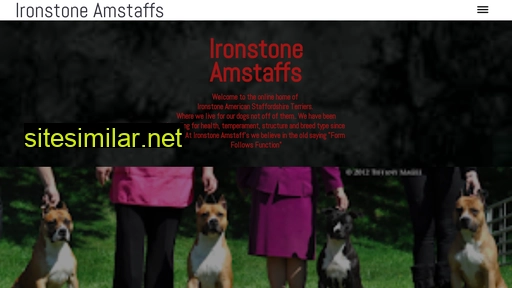 ironstoneamstaffs.com alternative sites